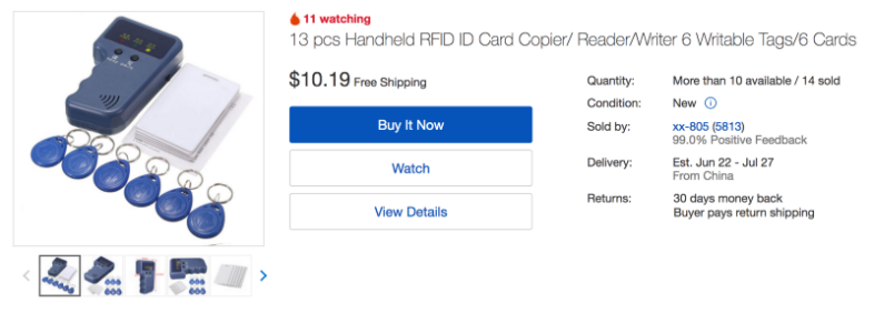 How to Clone an RFID Key Card for Less Than $11 – And How to Defend ...